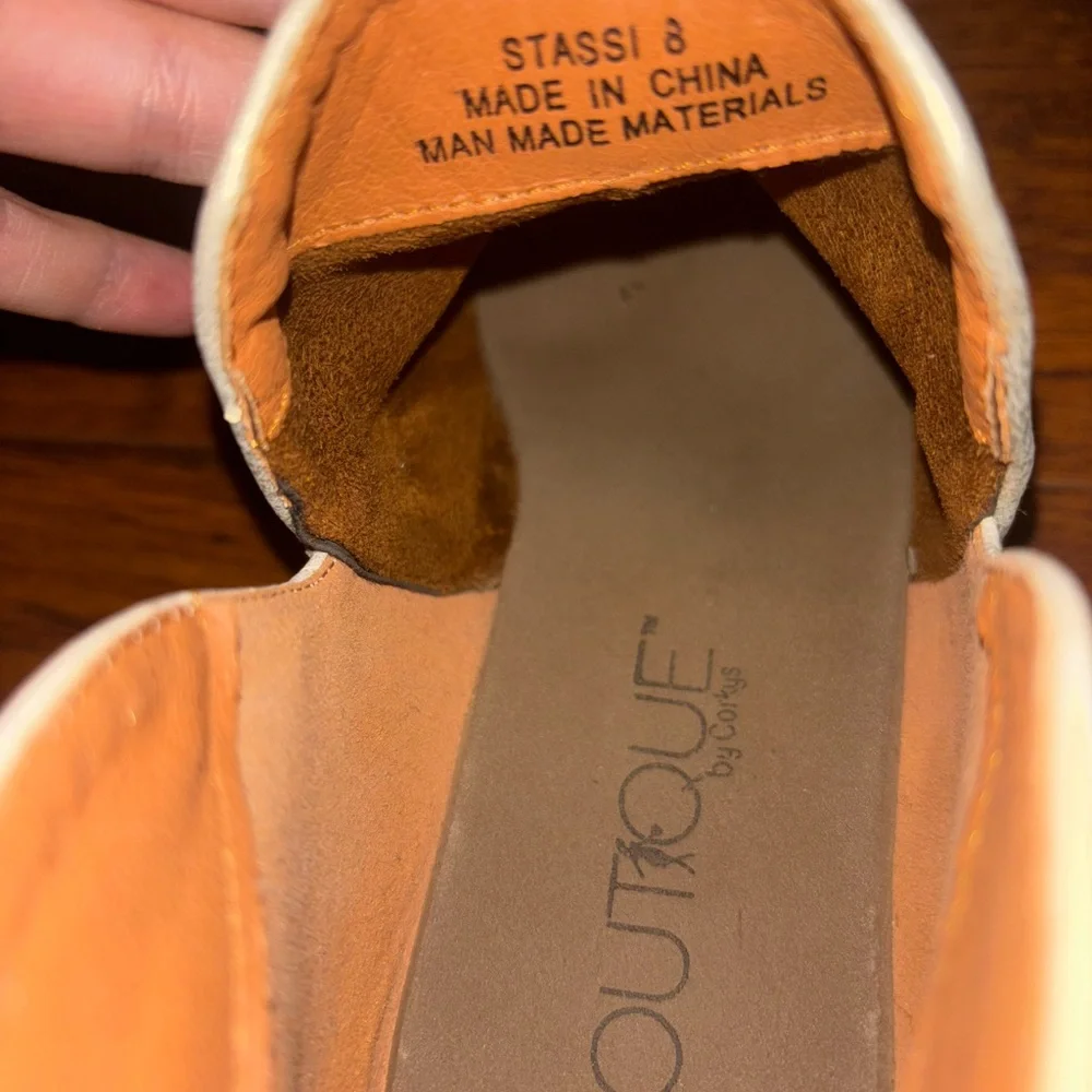 Boutique by Corky’s Metallic White Crocodile Printed Stassi Heeled Ankle Boots - Picture 6 of 6